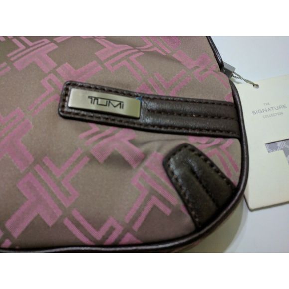 TUMI Signature Logo SMALL Shoulder Purse Bag - Picture 2 of 11